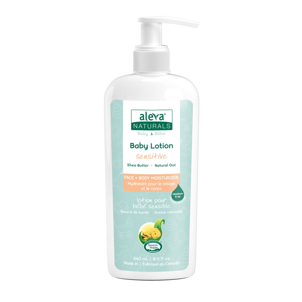 Aleva Naturals Baby Lotion (Face + Body) 240ml - Tiniest Toes