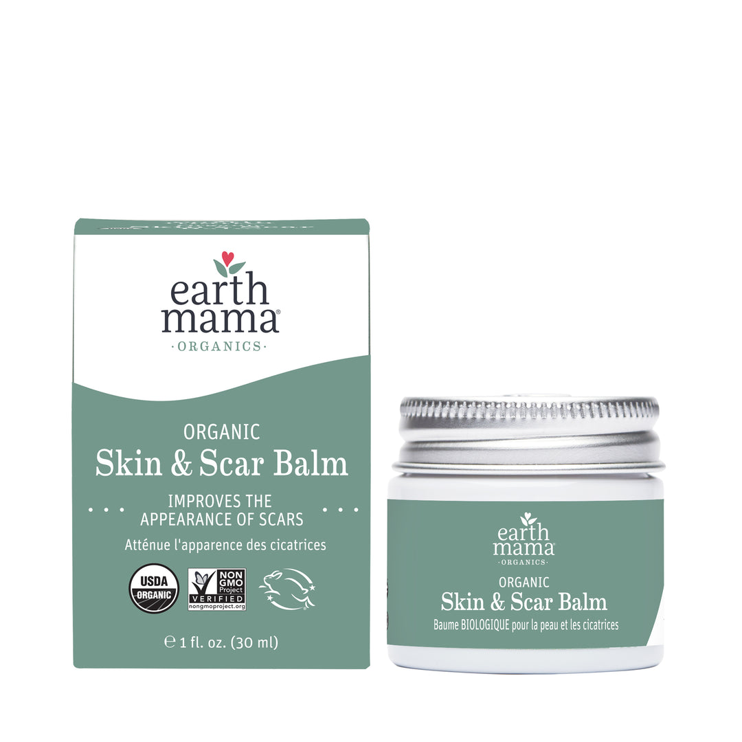 Earth Mama Organics Organic Skin And Scar Balm 30mL - Tiniest Toes