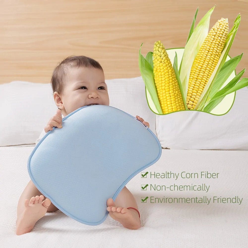 Plant Fiber Baby Pillow - Tiniest Toes