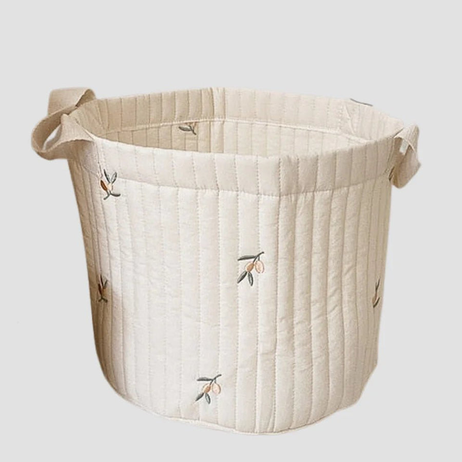 Cotton Nursery Room Bin - Tiniest Toes