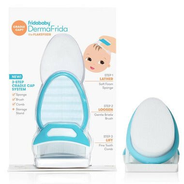 FridaBaby Dermafrida The FlakeFixer 3-Step Cradle Cap System - Tiniest Toes