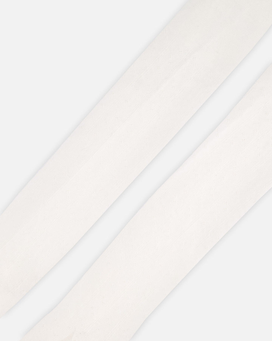 Baby Cable Tights Off White