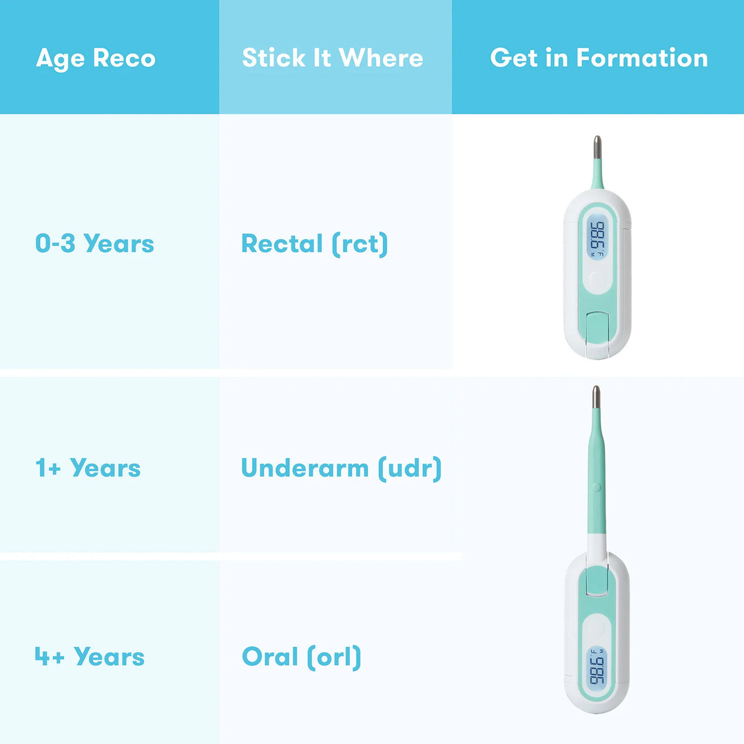 FridaBaby 3-in-1 True Temp Digital Thermometer - Tiniest Toes