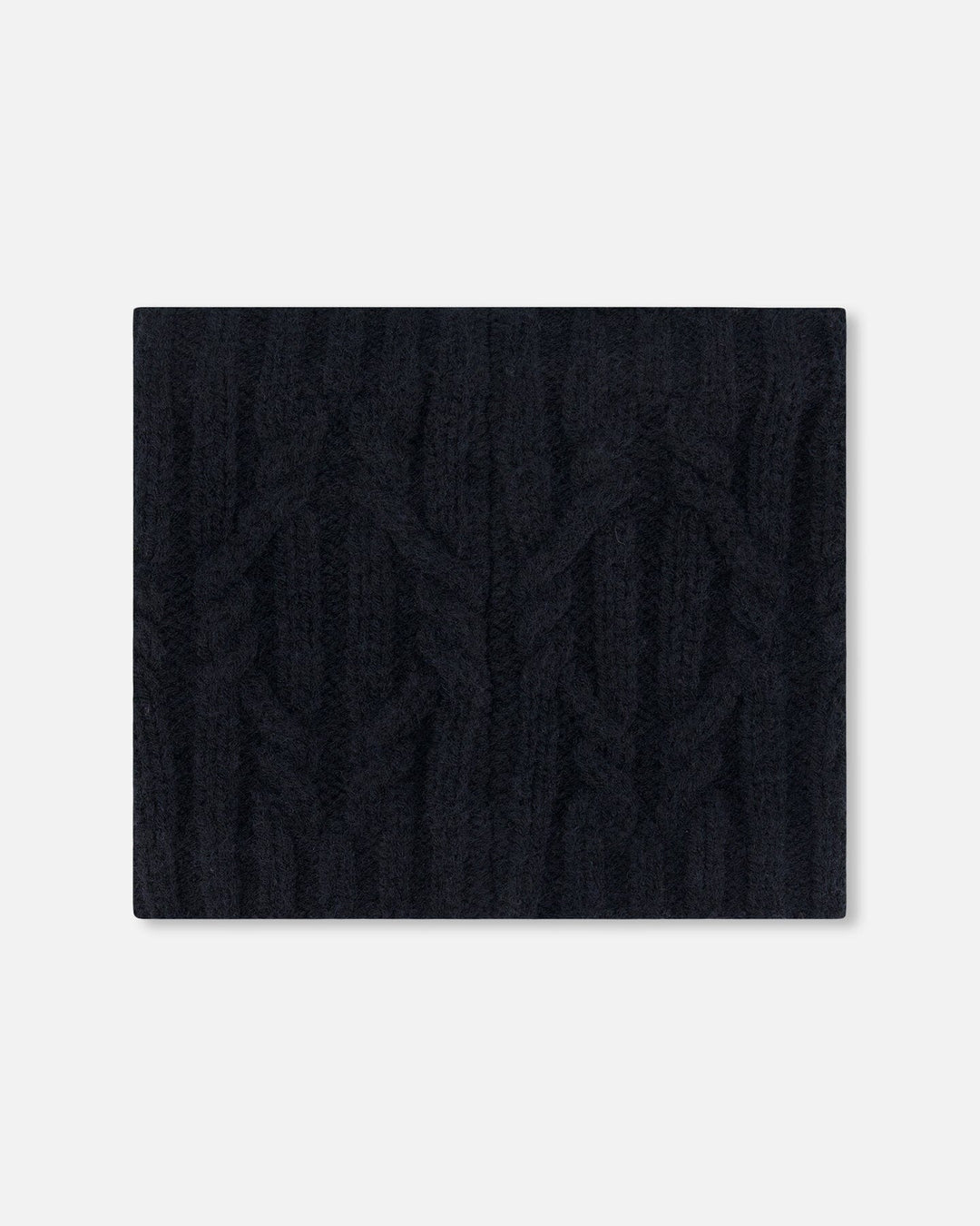 Knit Neckwarmer Black