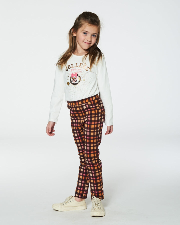 Organic Cotton T-Shirt With Print Off White
