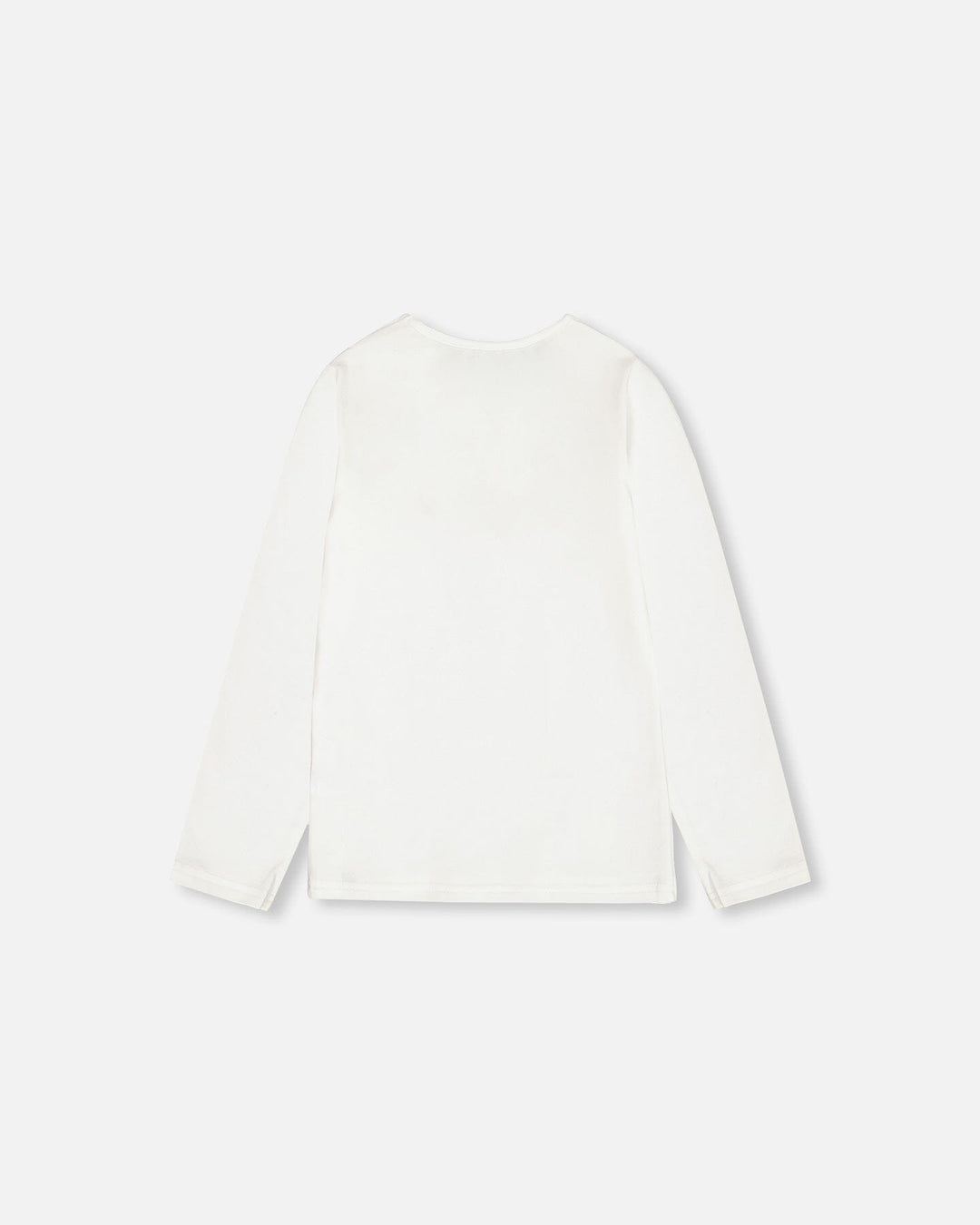Organic Cotton T-Shirt With Print Off White