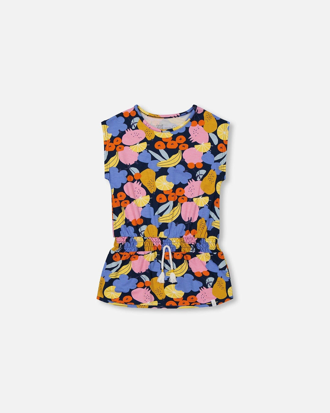 Printed Tunic Top Multicolored