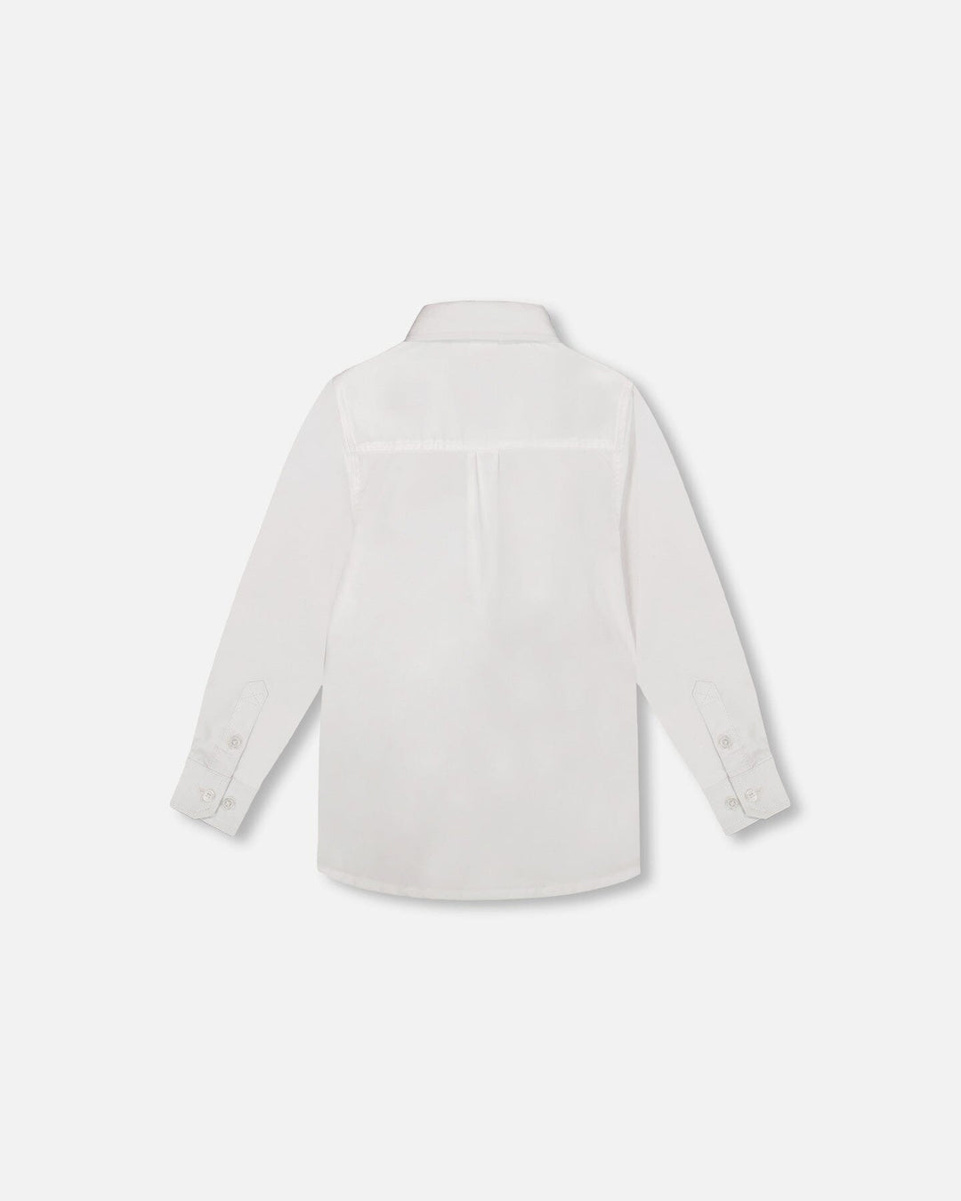 Long Sleeve Button Down Shirt White
