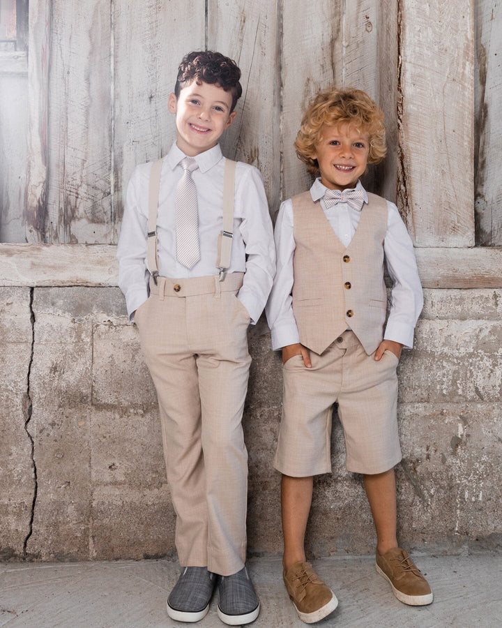 Slant Pocket Pants Light Taupe