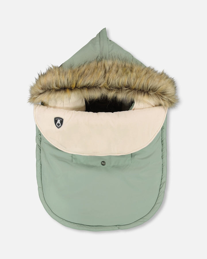Bunting Bag Designed For Car Seat And Stroller Sage Green