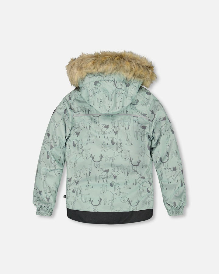 Two-Piece Discover Snowsuit Dark Gray