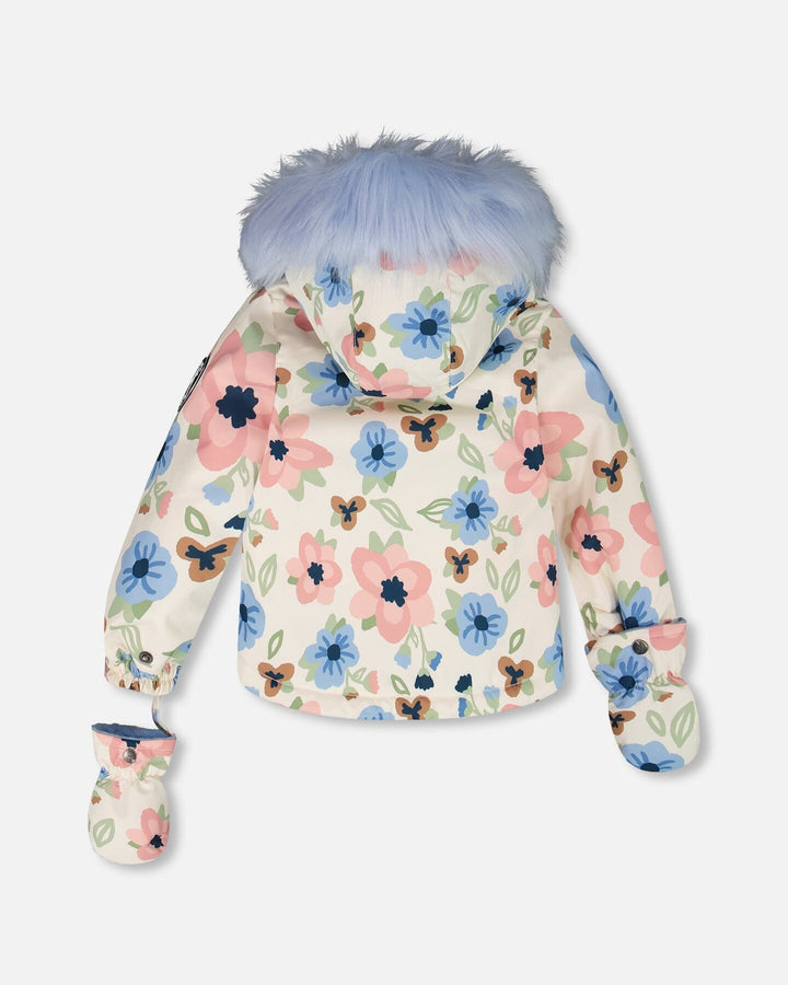 Two-Piece Baby Play Snowsuit Light Blue