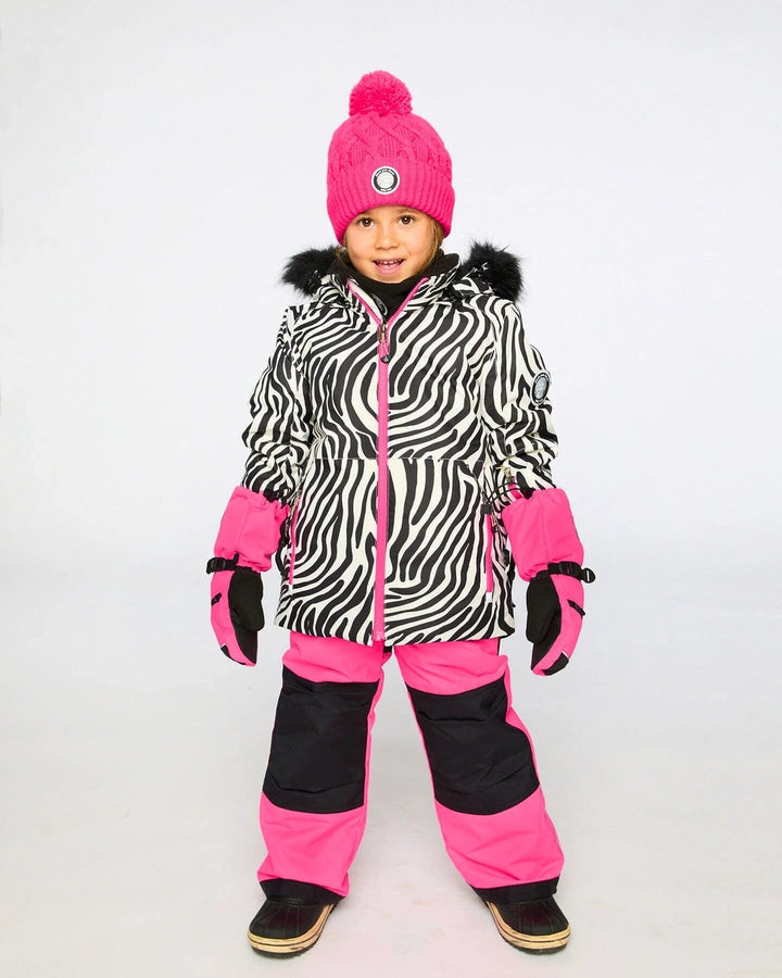 Two-Piece Play Snowsuit Fuchsia