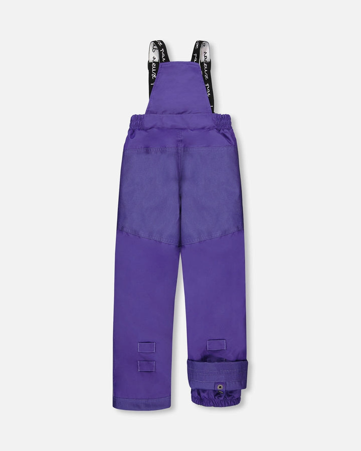 Two-Piece Play Snowsuit Dark Purple