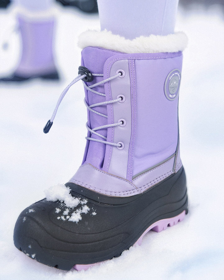 Winter Boots Lavender With Removable Liner