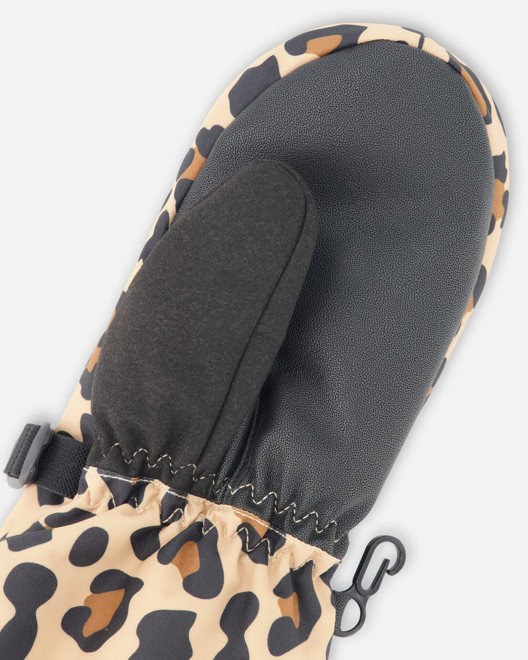 Winter Mittens Teknik Beige Leopard