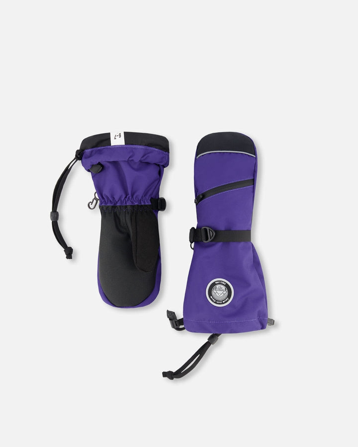 Winter Mittens Teknik Dark Purple