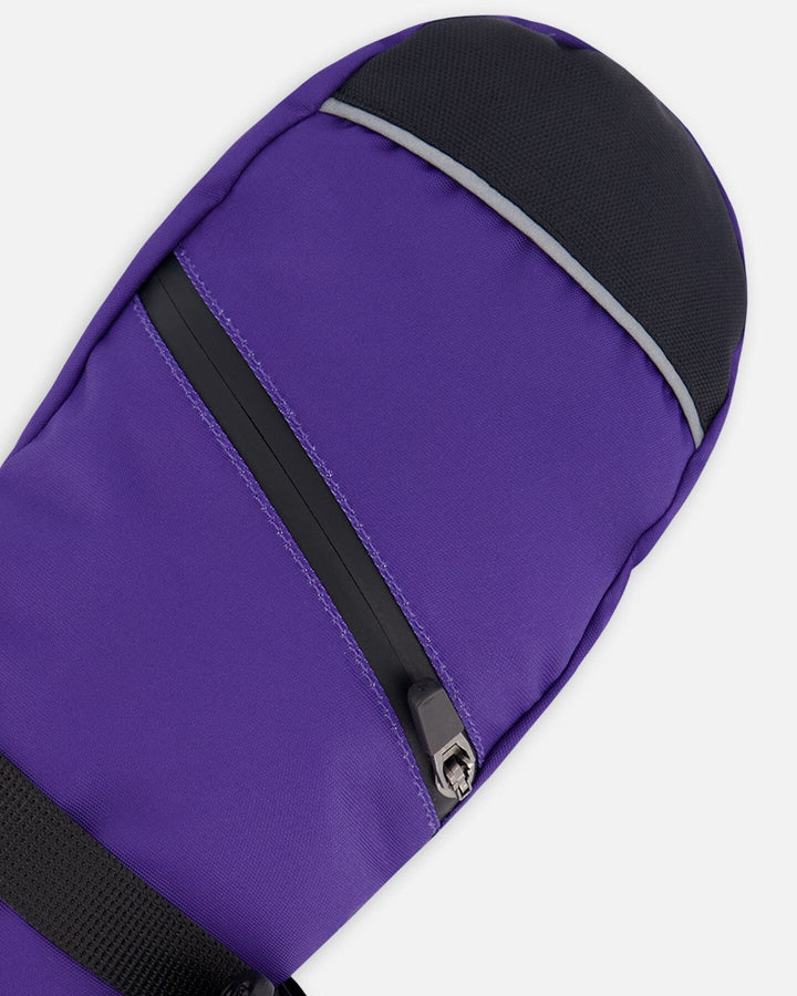 Winter Mittens Teknik Dark Purple