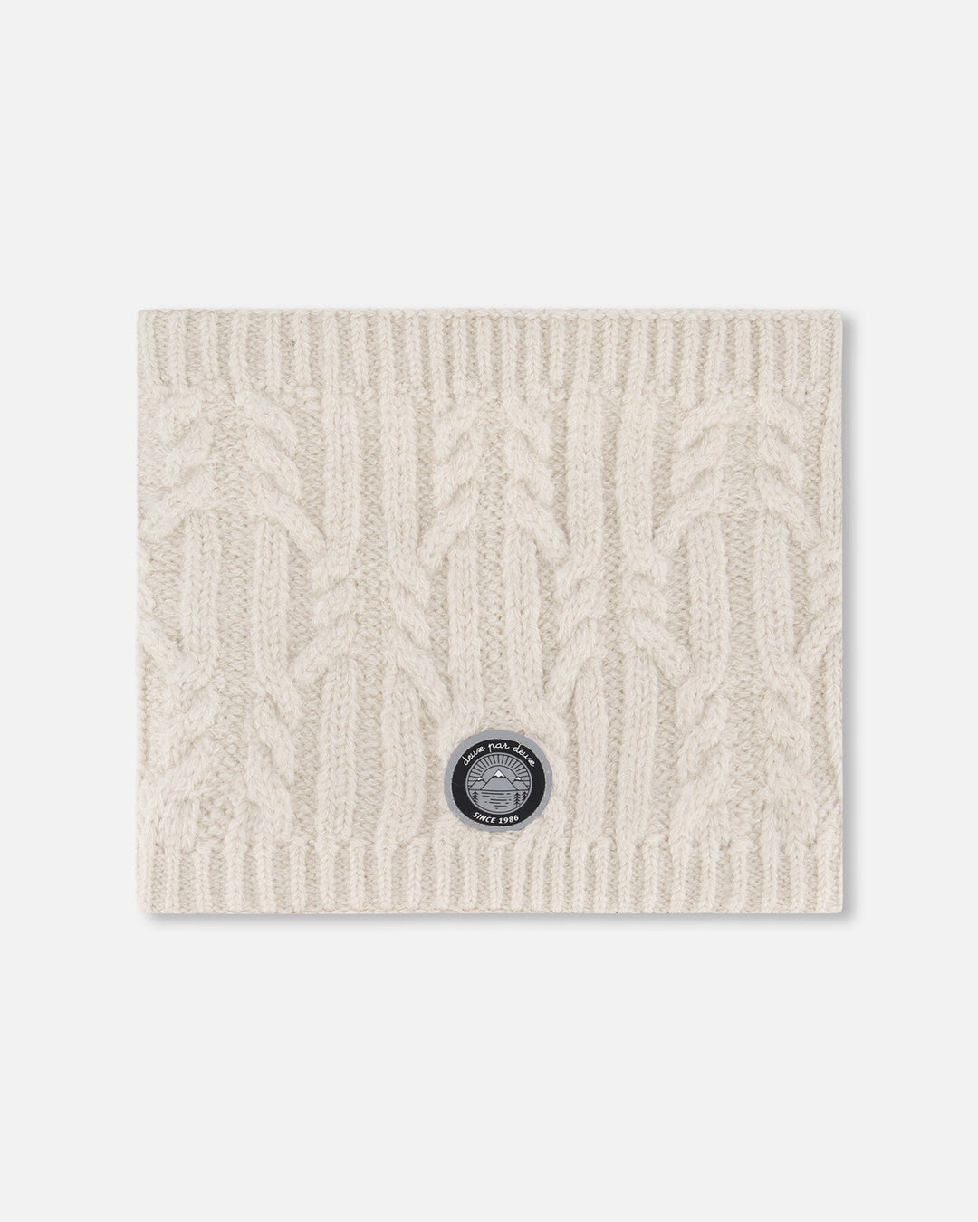 Lined Winter Neckwarmer Off-White