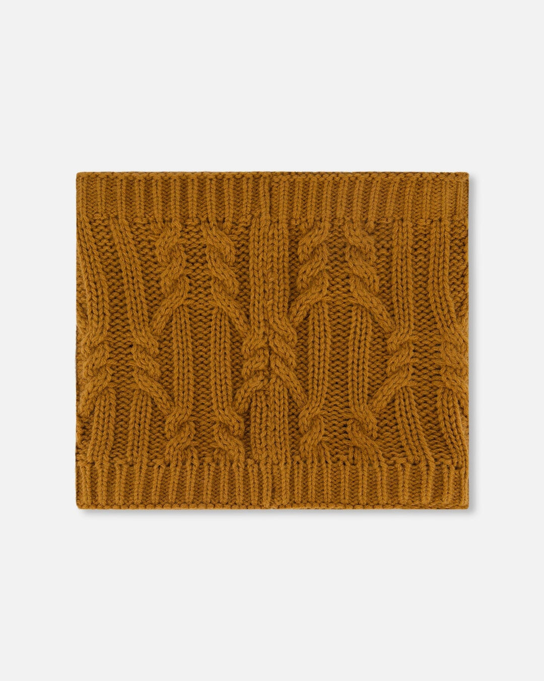 Lined Winter Neckwarmer Brown Sugar