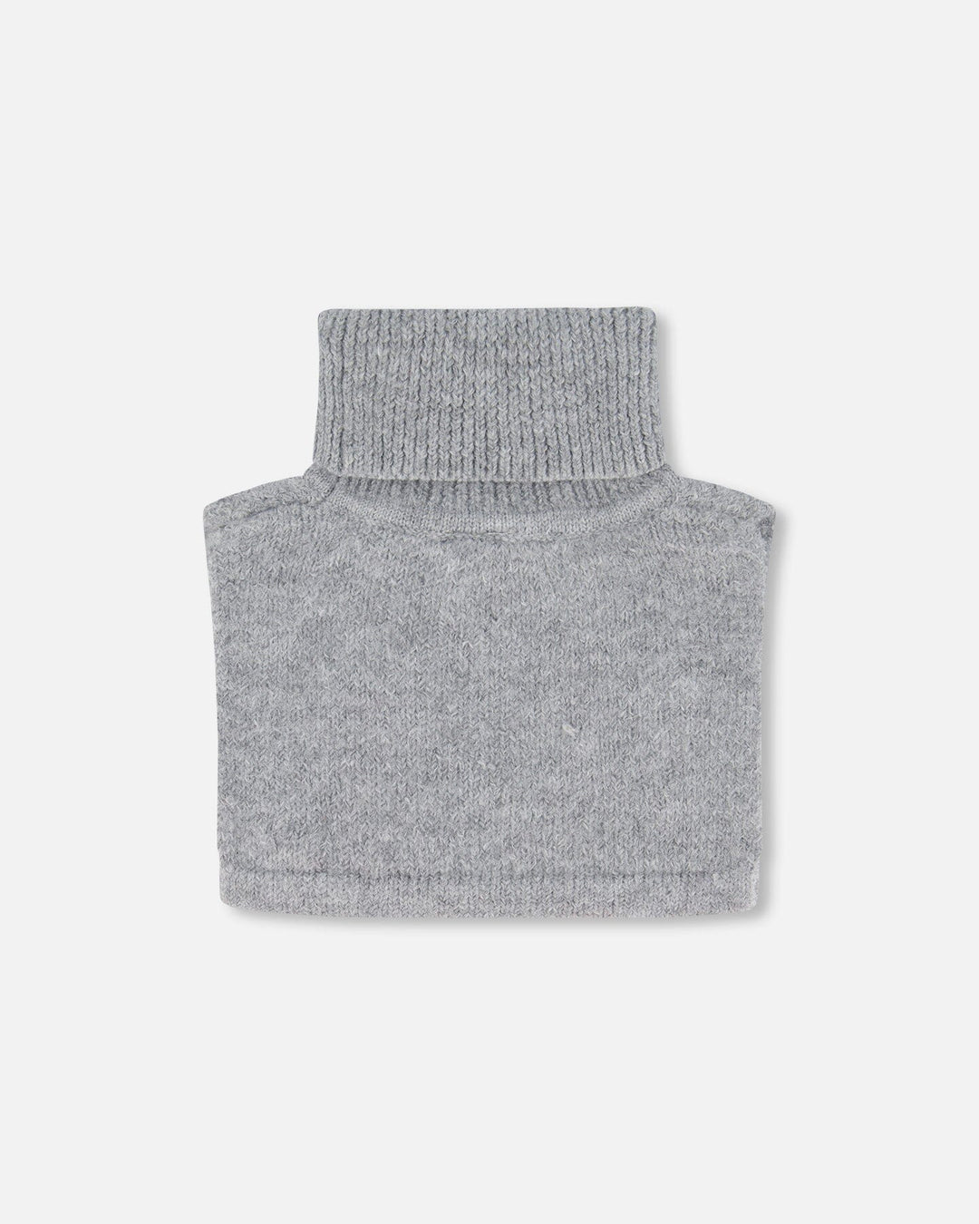Turtleneck Neckwarmer Heather Gray