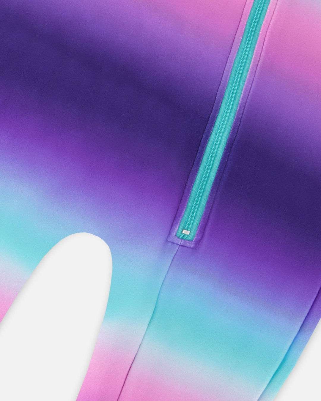 One-Piece Thermal Underwear Purple Gradient