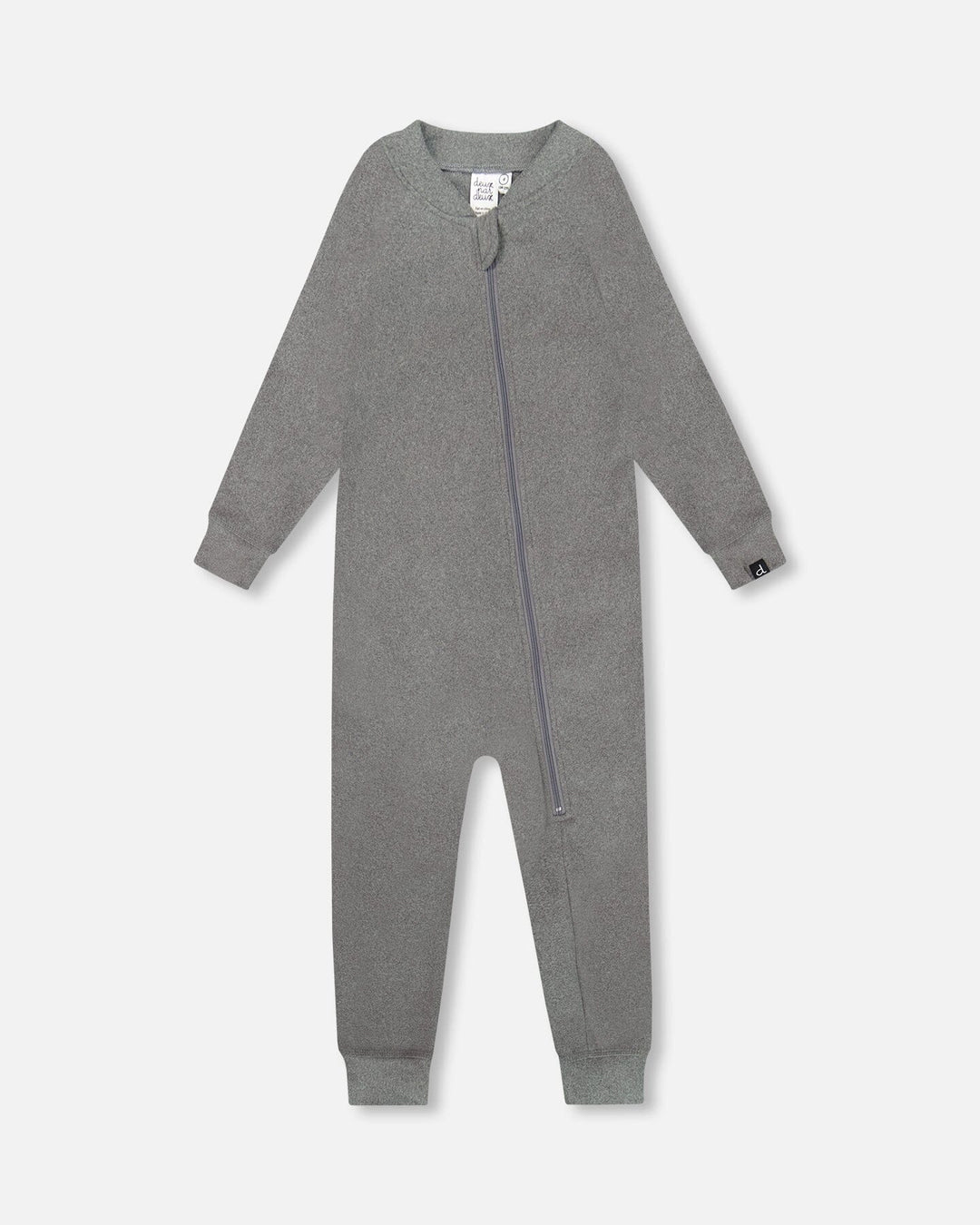 One-Piece Thermal Underwear Dark Heather Gray