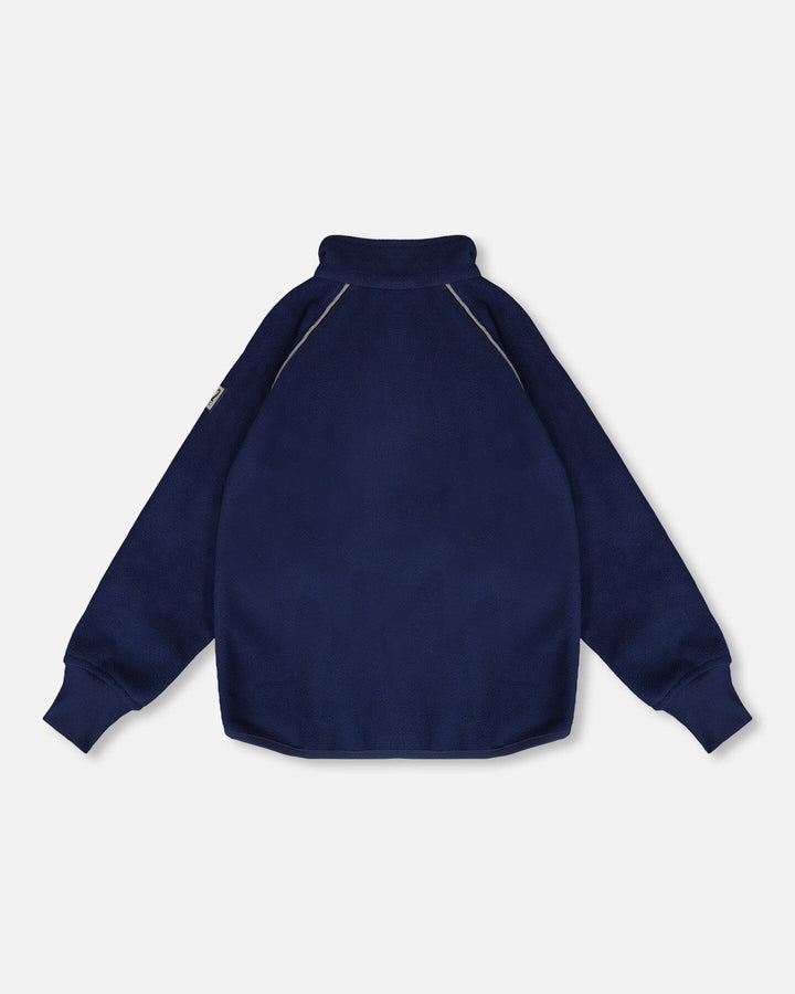 Mid-Layer Teknik Jacket Navy Blue
