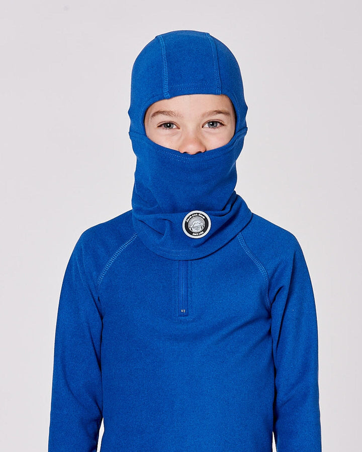 Brushed Jersey Balaclava Blue