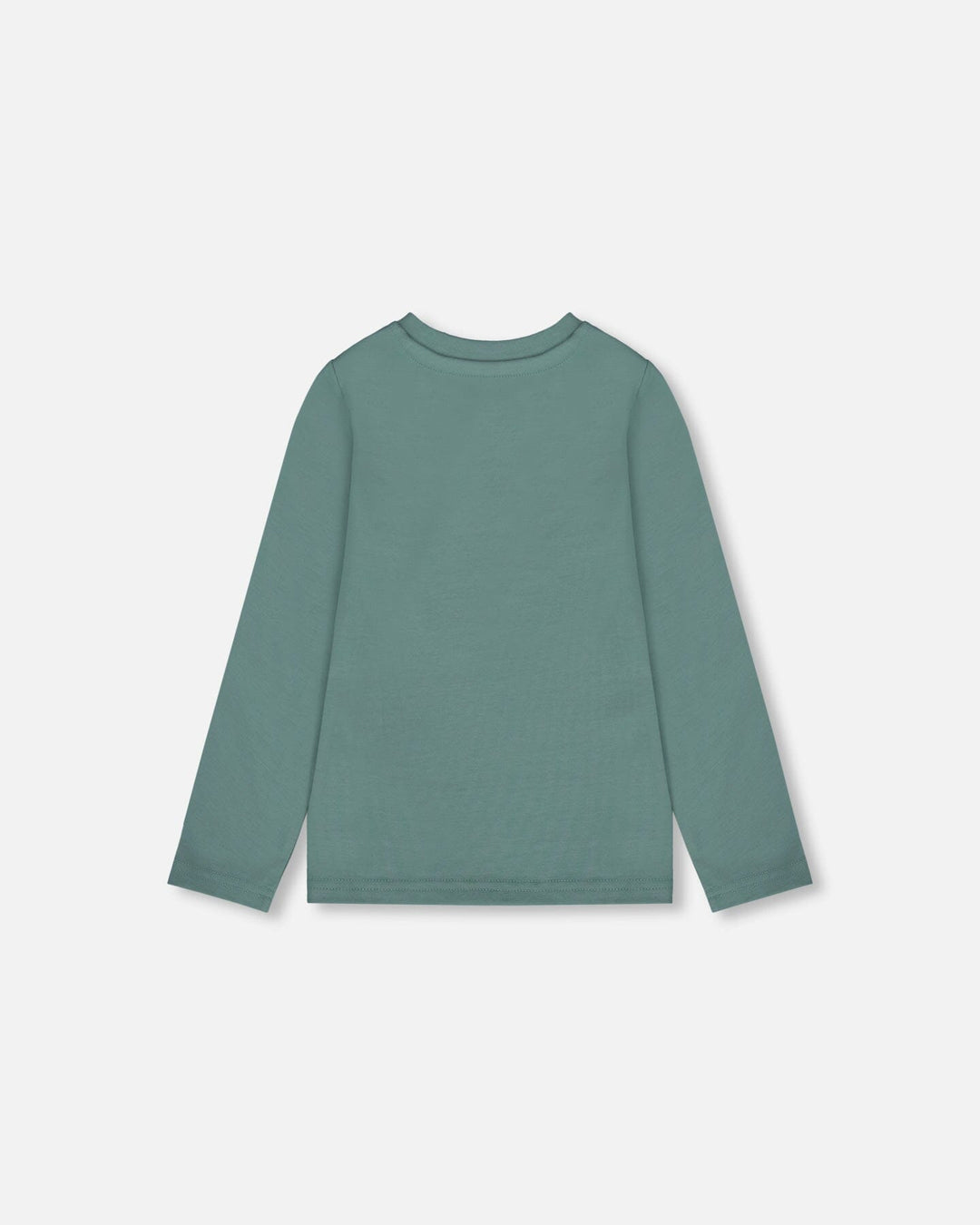 Organic Cotton T-Shirt Sage With Cat