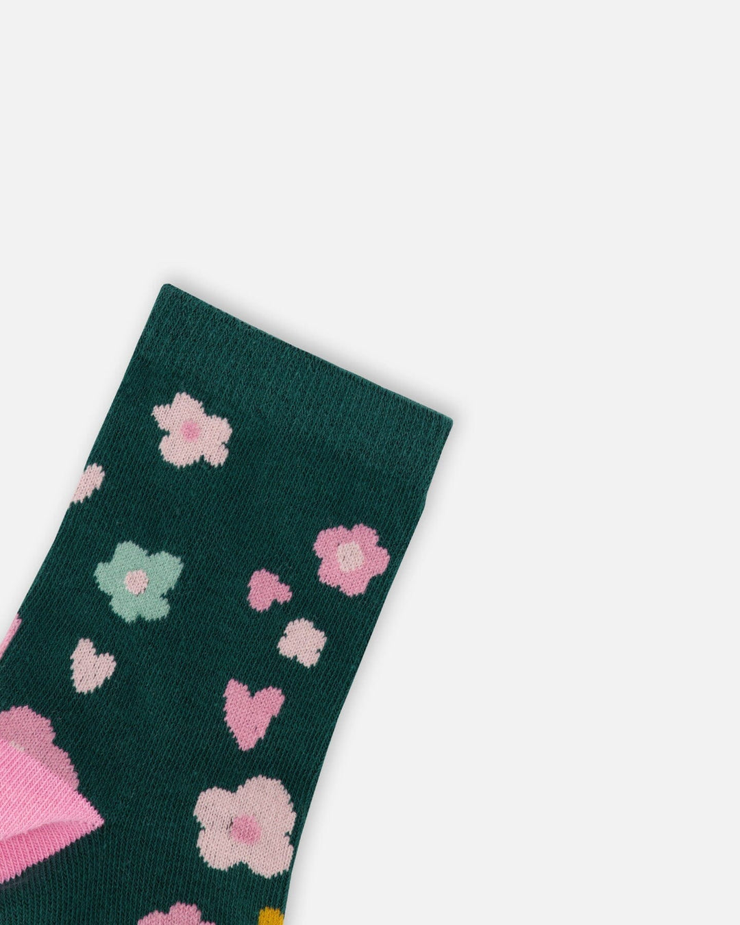 3-Pack Knit Socks Pink And Green