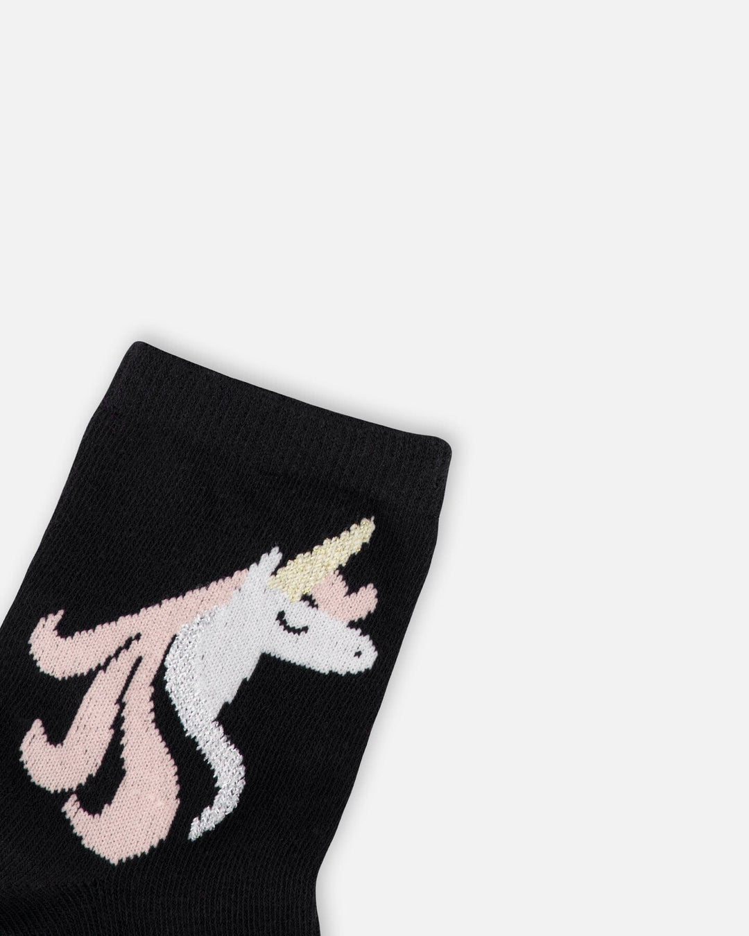 3-Pack Knit Socks Black And Pink