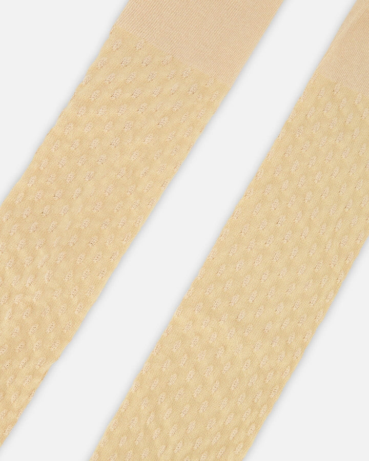 Knit Tights Beige