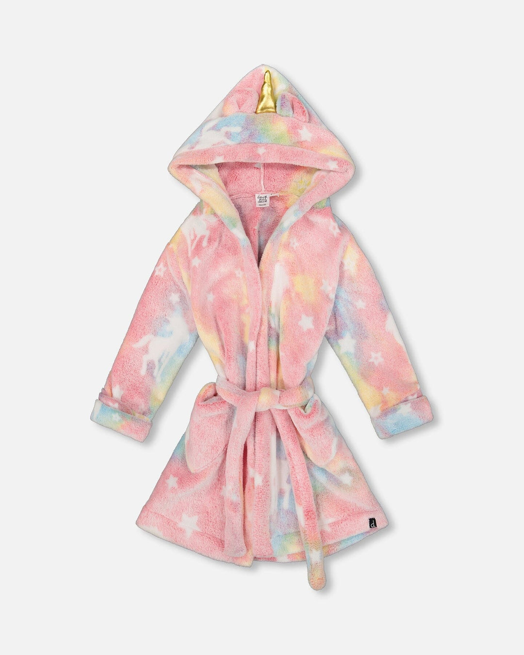 Plush Glow In The Dark Robe Multicolor