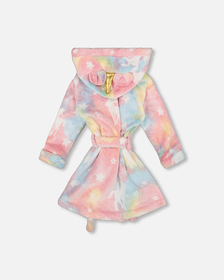 Plush Glow In The Dark Robe Multicolor