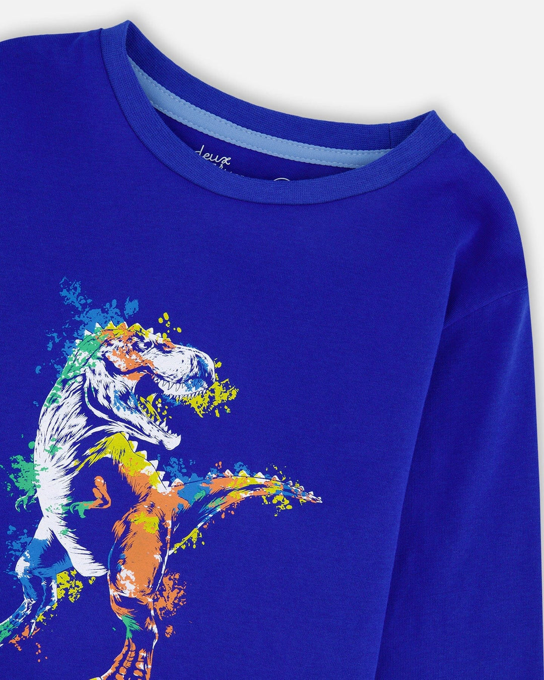 Long Sleeve Jersey Tee Blue