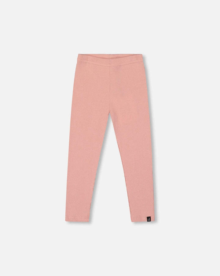 Ribbed Leggings Pink