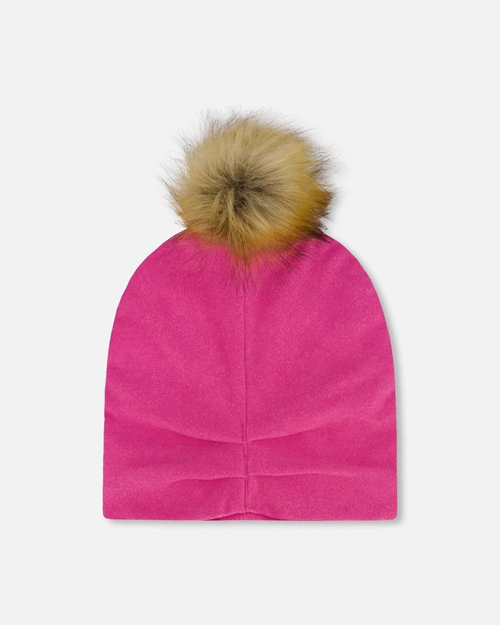 Mid-Season Jersey Pompom Hat Candy Pink