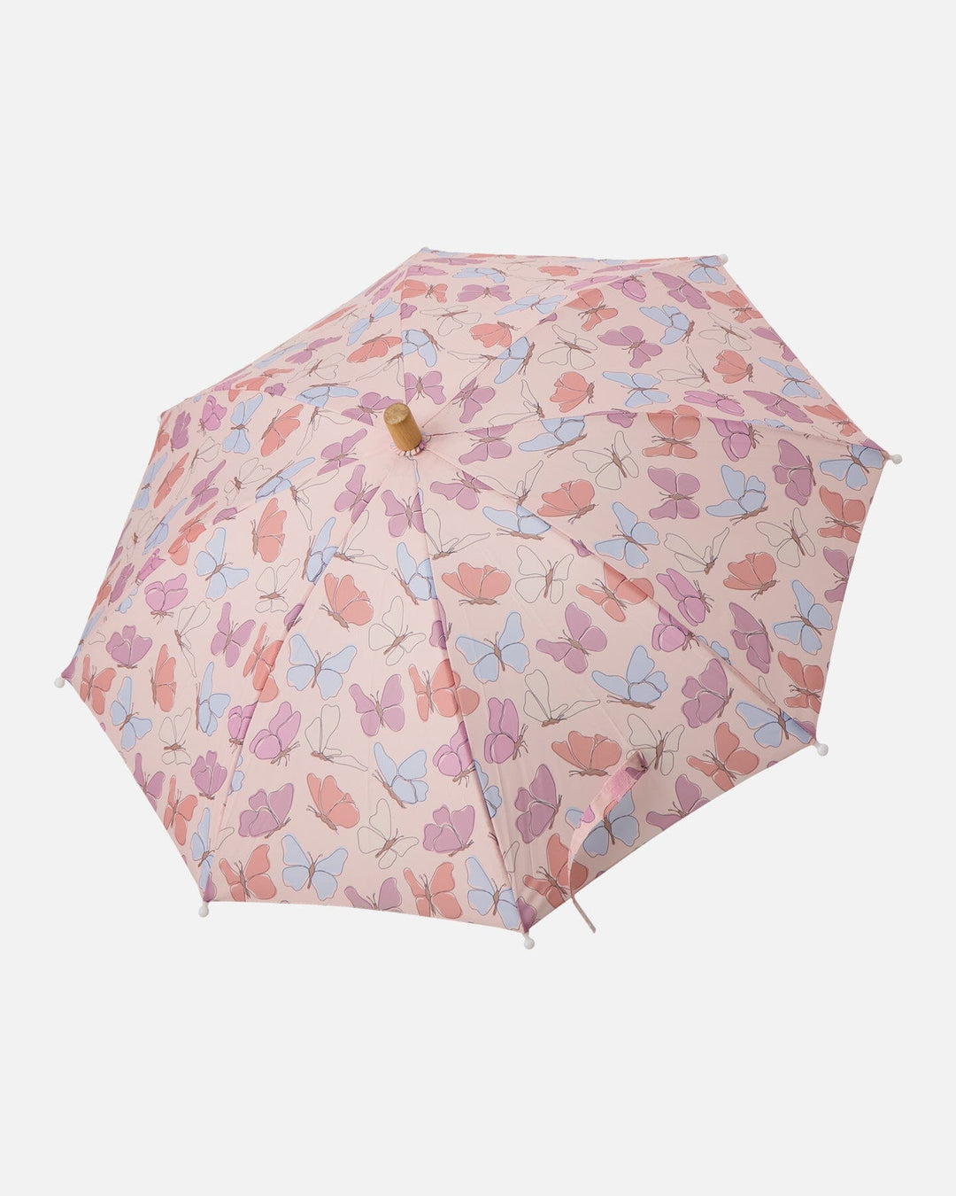 Umbrella Pink Butterfly Print
