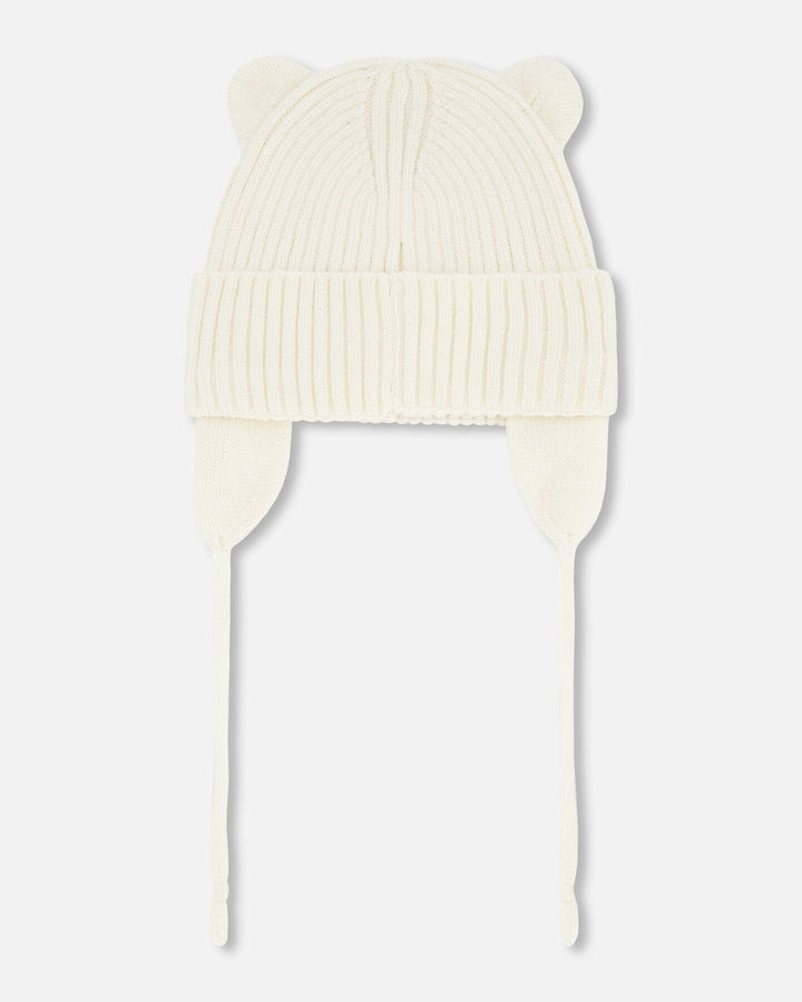 Baby Knit Hat Off White