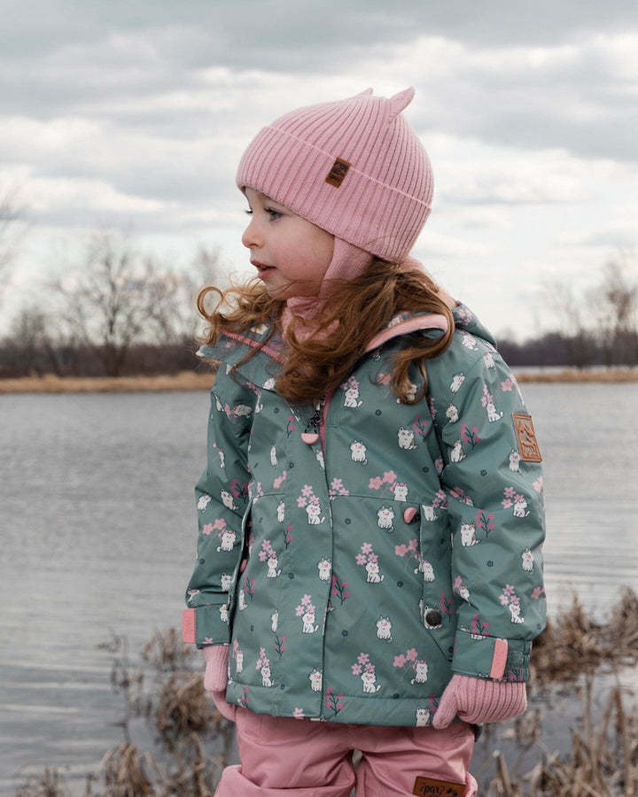 Baby Knit Hat Pale Pink