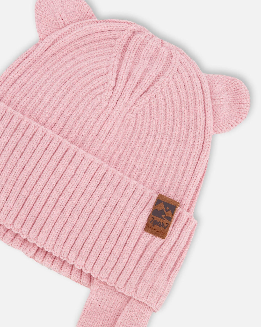 Baby Knit Hat Pale Pink