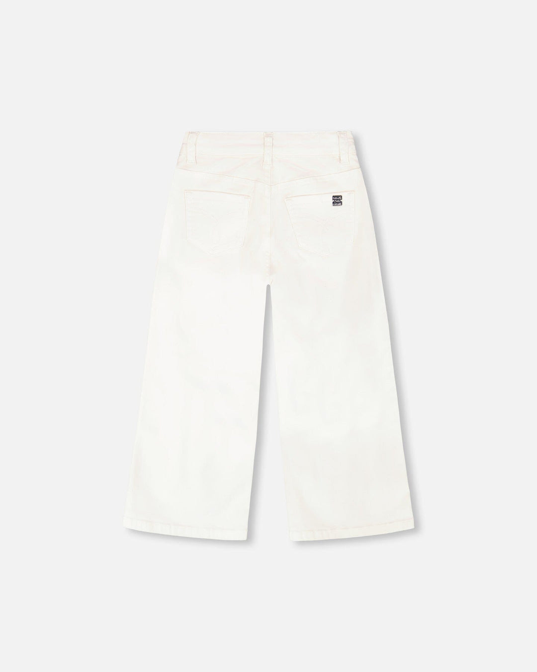 Wide Leg Jeans White