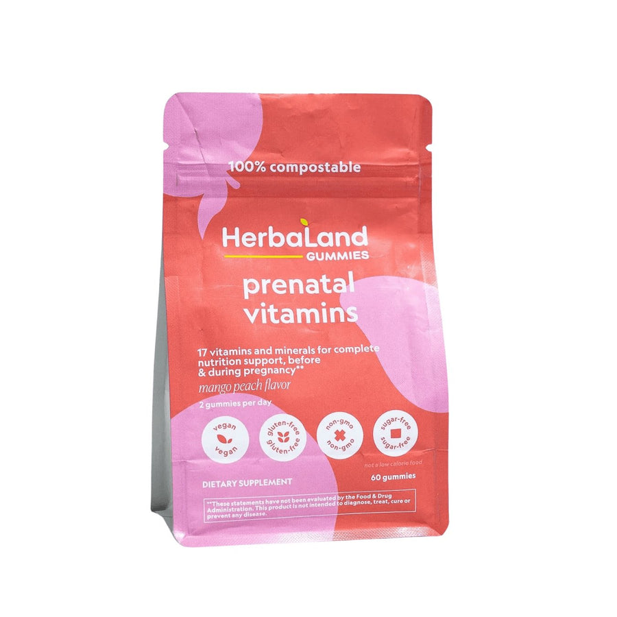 Herbaland Prenatal Vitamins - 60 Gummies - Tiniest Toes