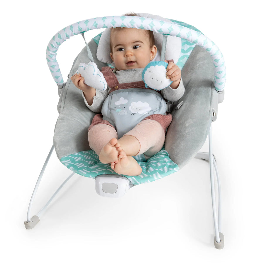 Ingenuity Ity Bouncity Bounce Vibrating Deluxe Bouncer - Goji - Tiniest Toes