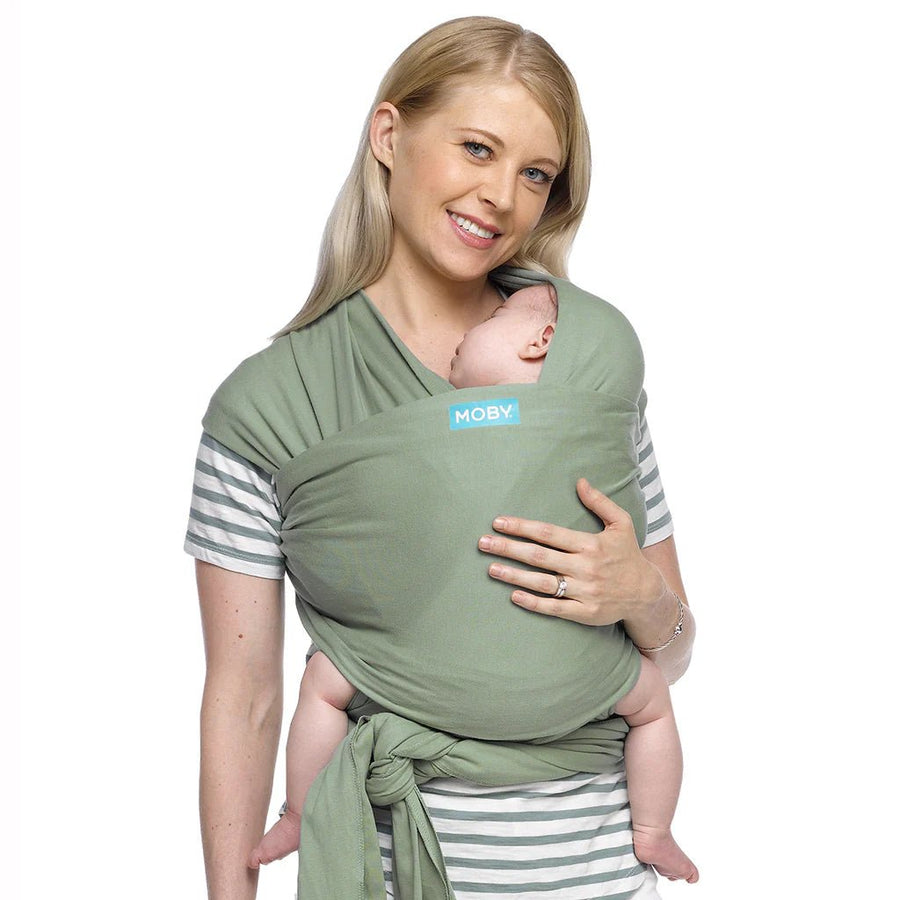 Moby Classic Wrap Baby Carrier - Pear - Tiniest Toes