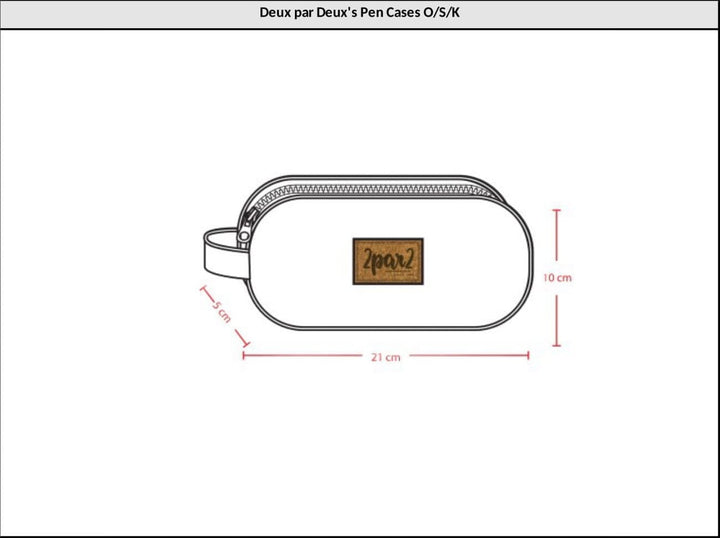 Double Pencil Case Aurora Borealis