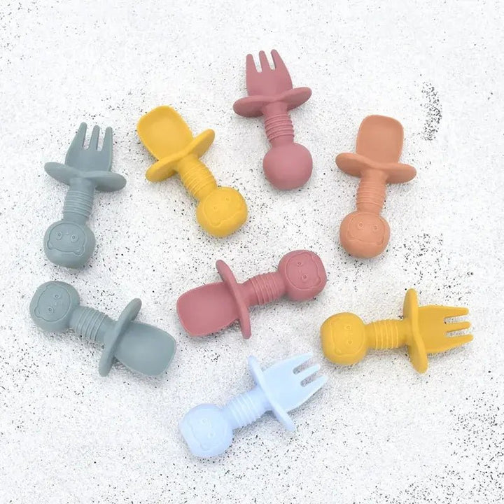 Baby Silicone Plate Set - Tiniest Toes