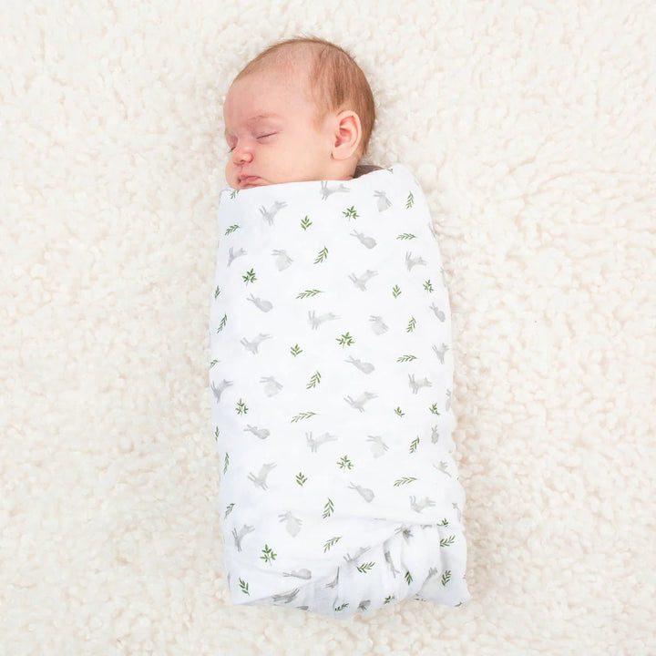 LULUJO Swaddle Blanket Muslin Cotton LG