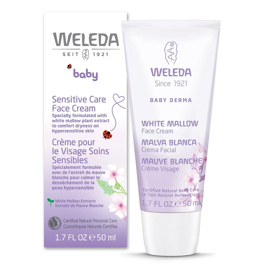 Weleda Sensitive Care Baby Face Cream - Tiniest Toes